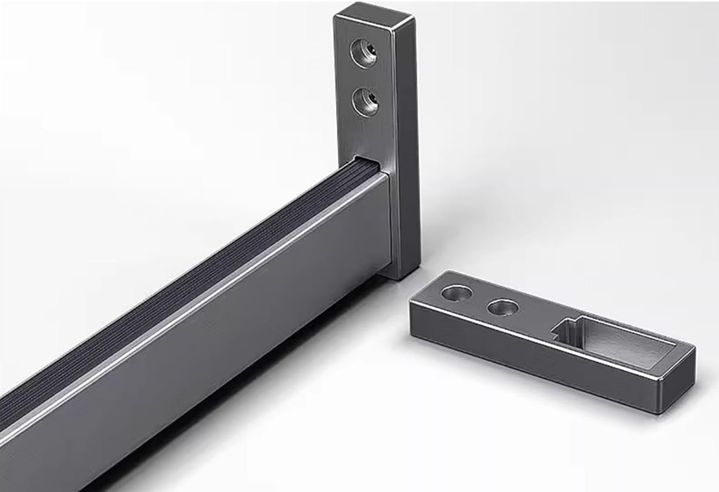 HETTICH HANGER ROD SIDE MOUNT FITTING