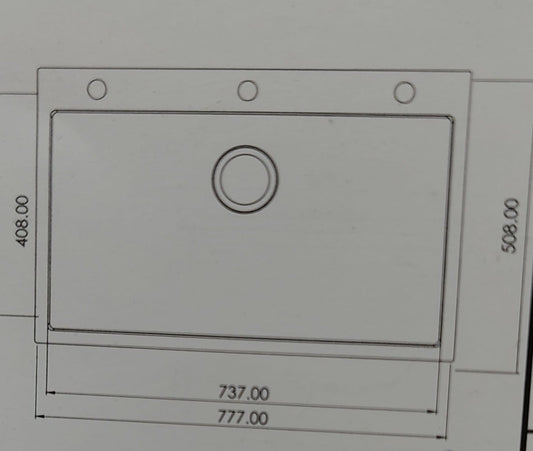Futura sink hand carved premium series (FS 3120 HM)