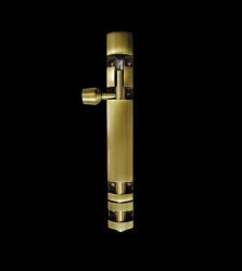 BRASS TOWER BOLT- AUDI - ZORIK (EXTRA HEAVY 12MM ROD)