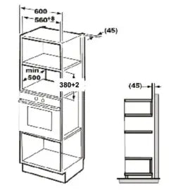 Hafele built-in microwave J34MWO plus
