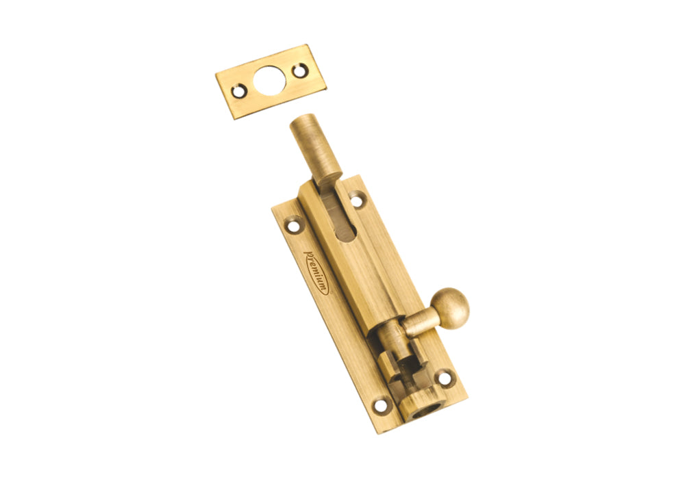 BRASS TOWR BOLT CRANKED 9MM