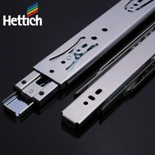 HETTICH TELESCOPIC DRAWER CHANNEL SOFT CLOSE  KA 4732 ZINC ( indian made )
