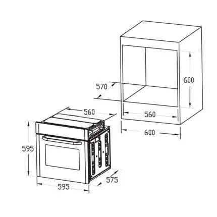 Hafele Oven (Ribb 70)