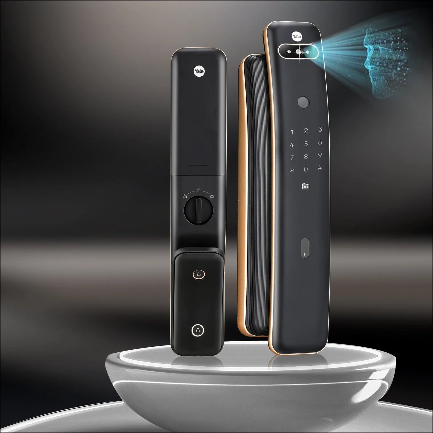Yale Luna Pro+ Facial Digital Lock